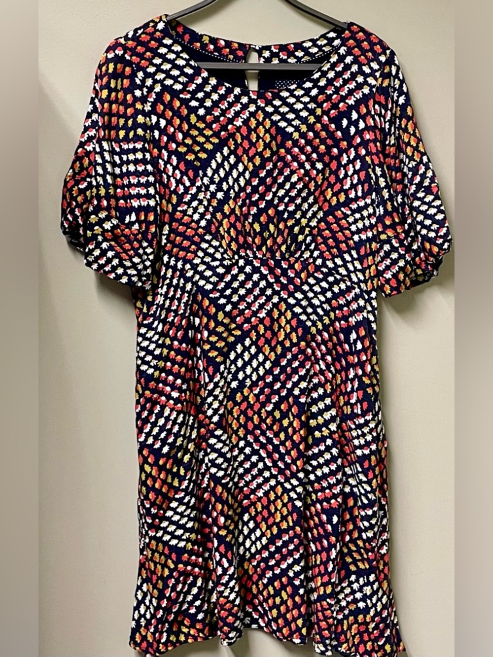 Anthropologie Maeve Melody Mini Dress- Size 14- EUC - Picture 3 of 11